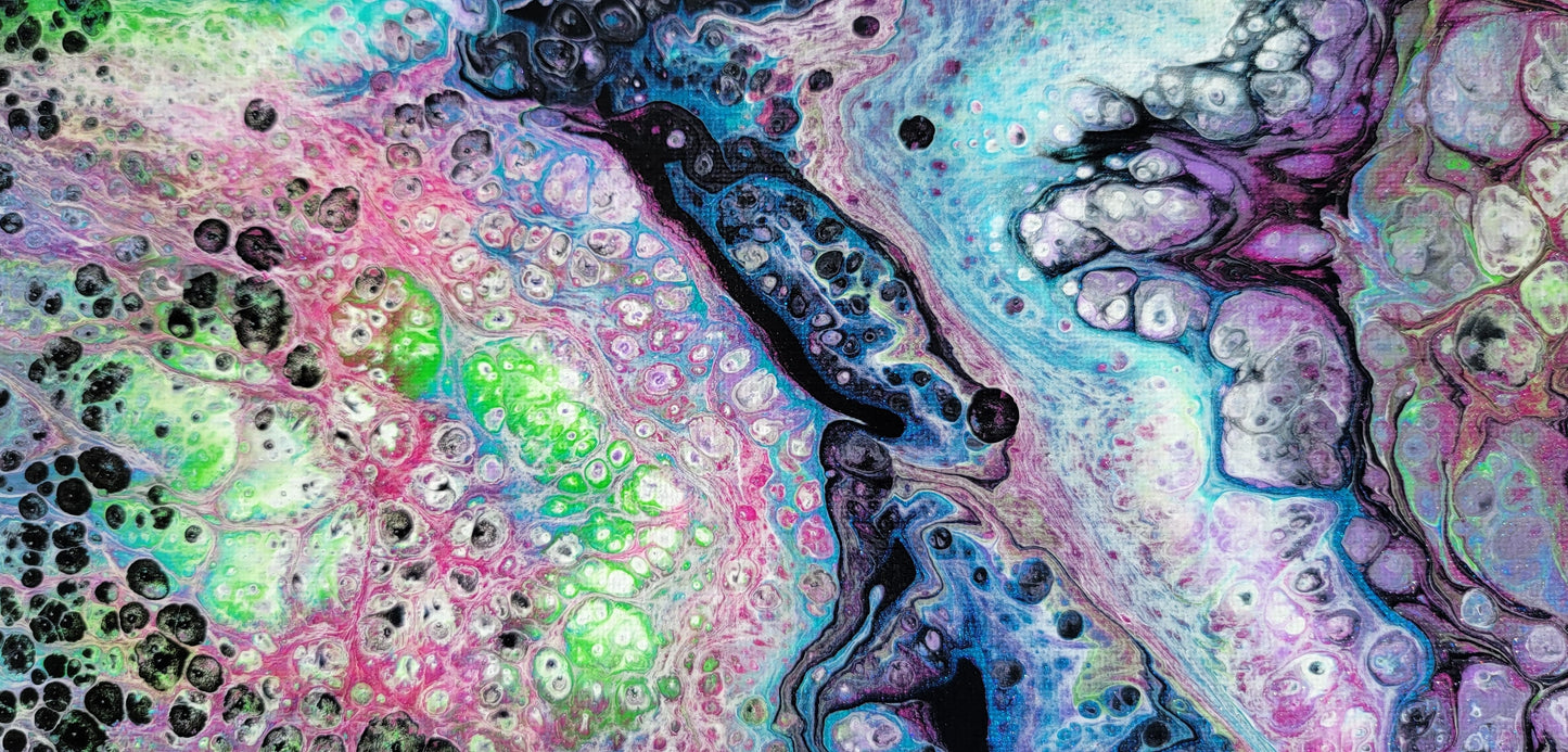 Radiance - Poured Acrylic painting 16" x 20"
