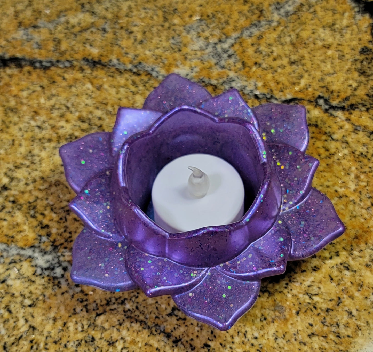 Candle - Tealight Holders - Lotus Flower 4.5"