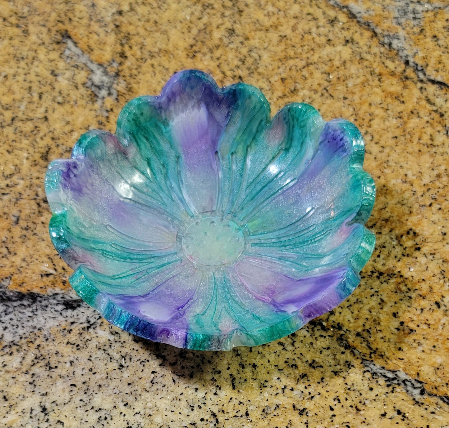 Trinket Dish - Flower 4"