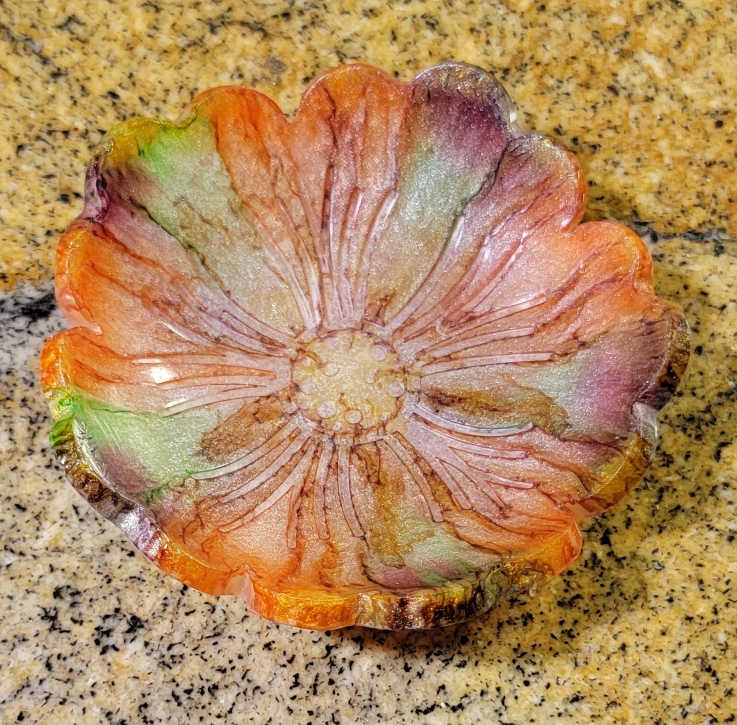 Trinket Dish - Flower 4"