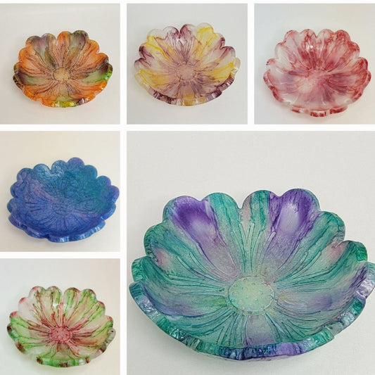 Trinket Dish - Flower 4"
