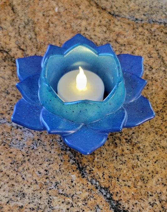 Candle - Tealight Holders - Lotus Flower 4.5"