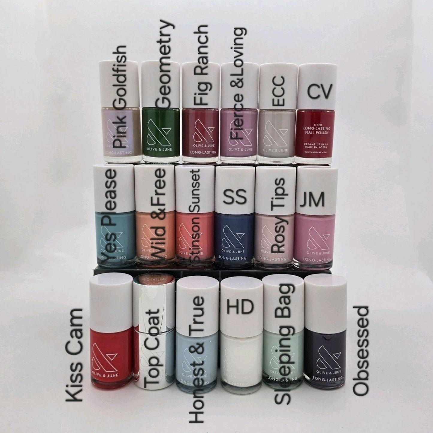 Olive & June Long-Lasting Nail Polish – Choose Color Cruelty-free Vegan