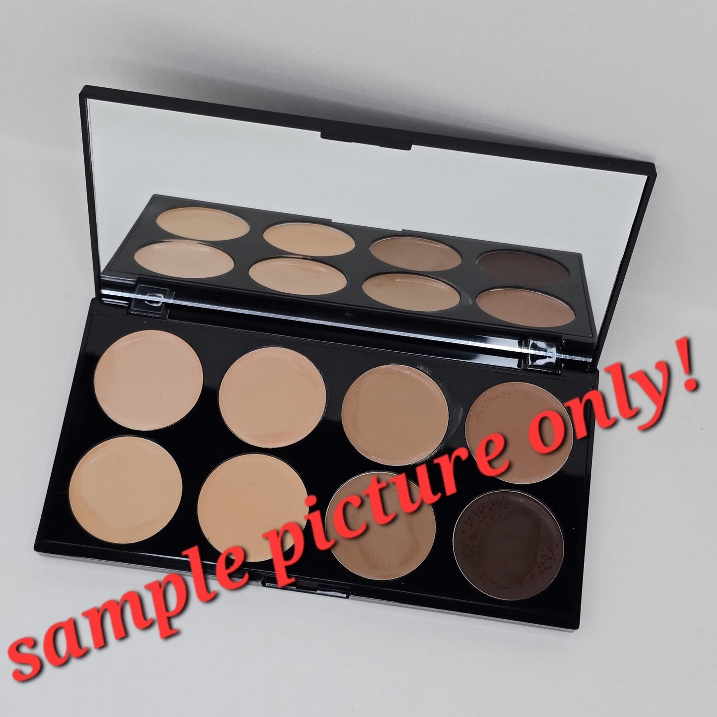 Revolution Ultra Cover & Conceal Palette Medium Dark Contouring & Mirror SEALED