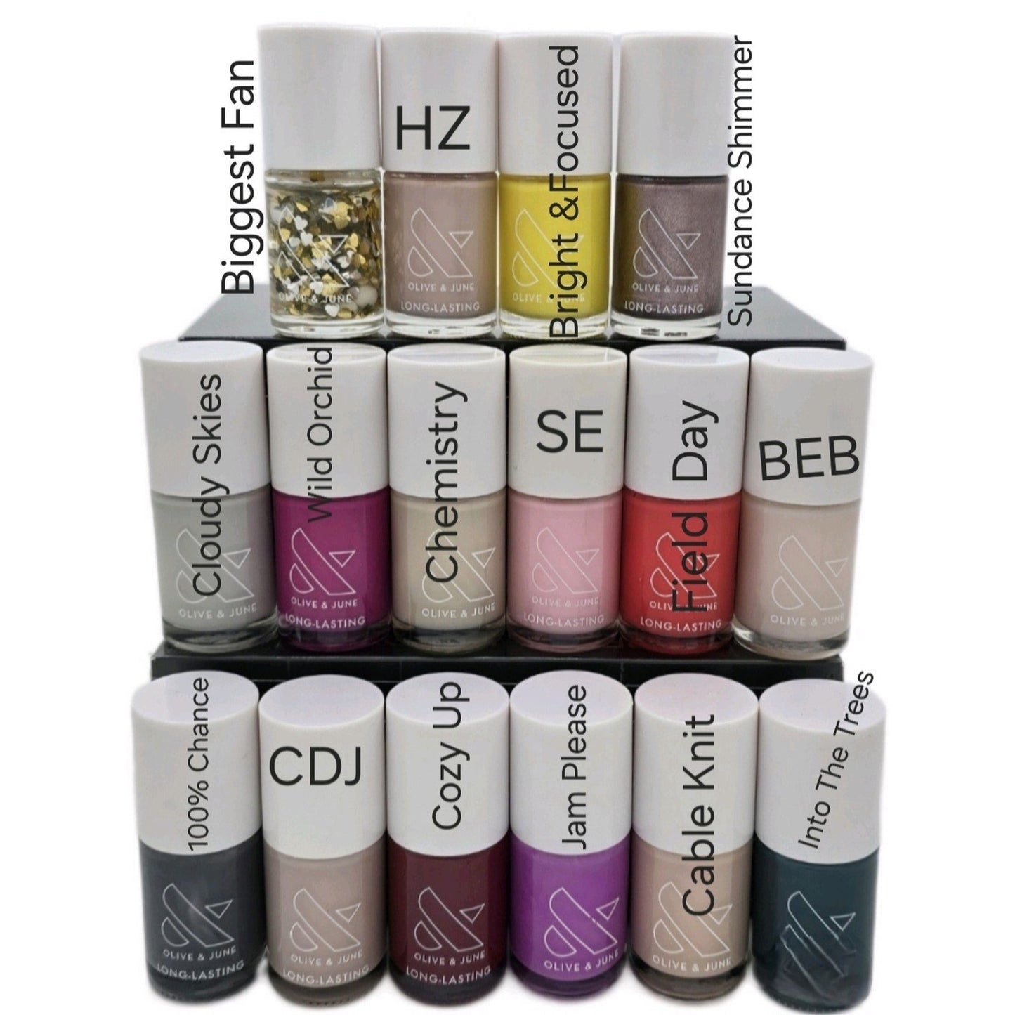 Olive & June Long-Lasting Nail Polish – Choose Color Cruelty-free Vegan