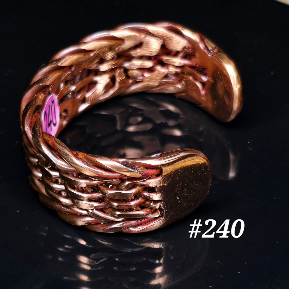 Custom Order for DWJ Hand-Woven (2 Cuffs)Final Balance, READY TO SHIP