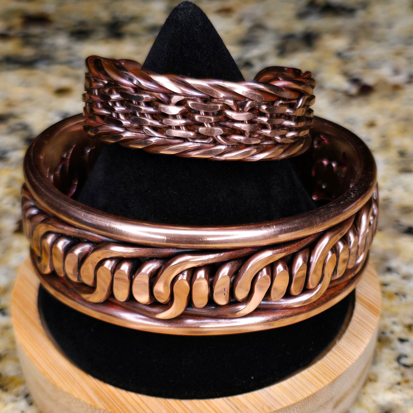 Custom Order for DWJ Hand-Woven (2 Cuffs)Final Balance, READY TO SHIP